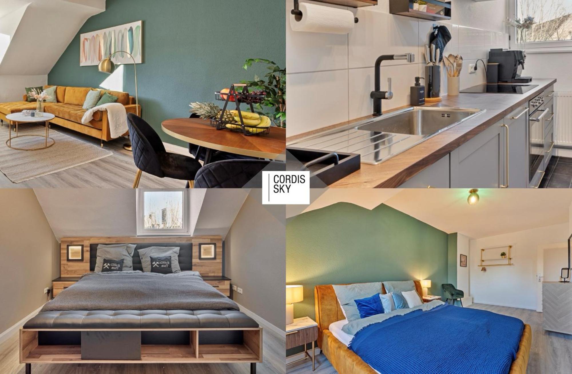 Zeche Trifft Villa Apartments By Cordis Sky Fuer Bis Zu 4 Personen 5 Minuten Zur Messe Essen Oder Hauptbahnhof المظهر الخارجي الصورة