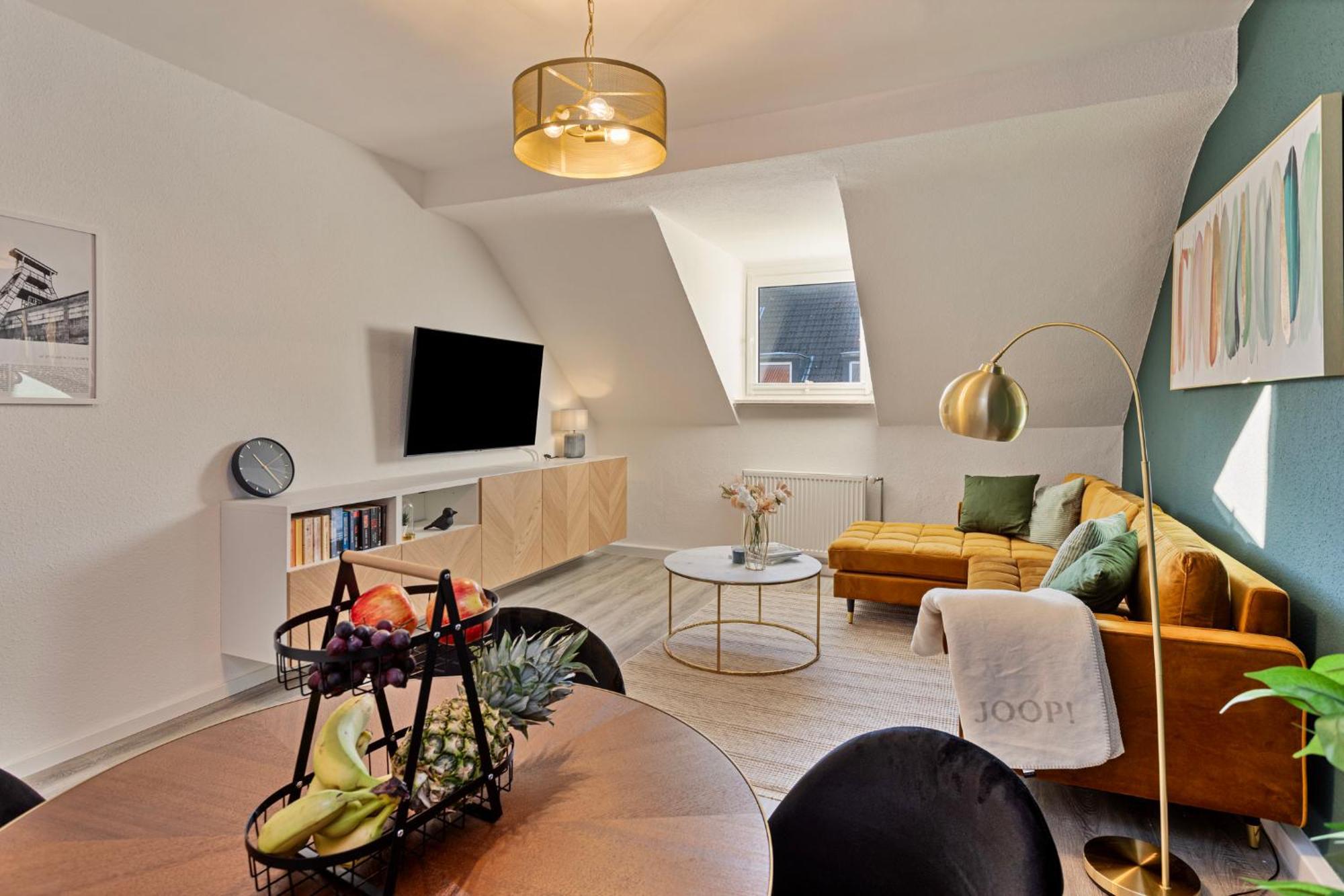 Zeche Trifft Villa Apartments By Cordis Sky Fuer Bis Zu 4 Personen 5 Minuten Zur Messe Essen Oder Hauptbahnhof المظهر الخارجي الصورة