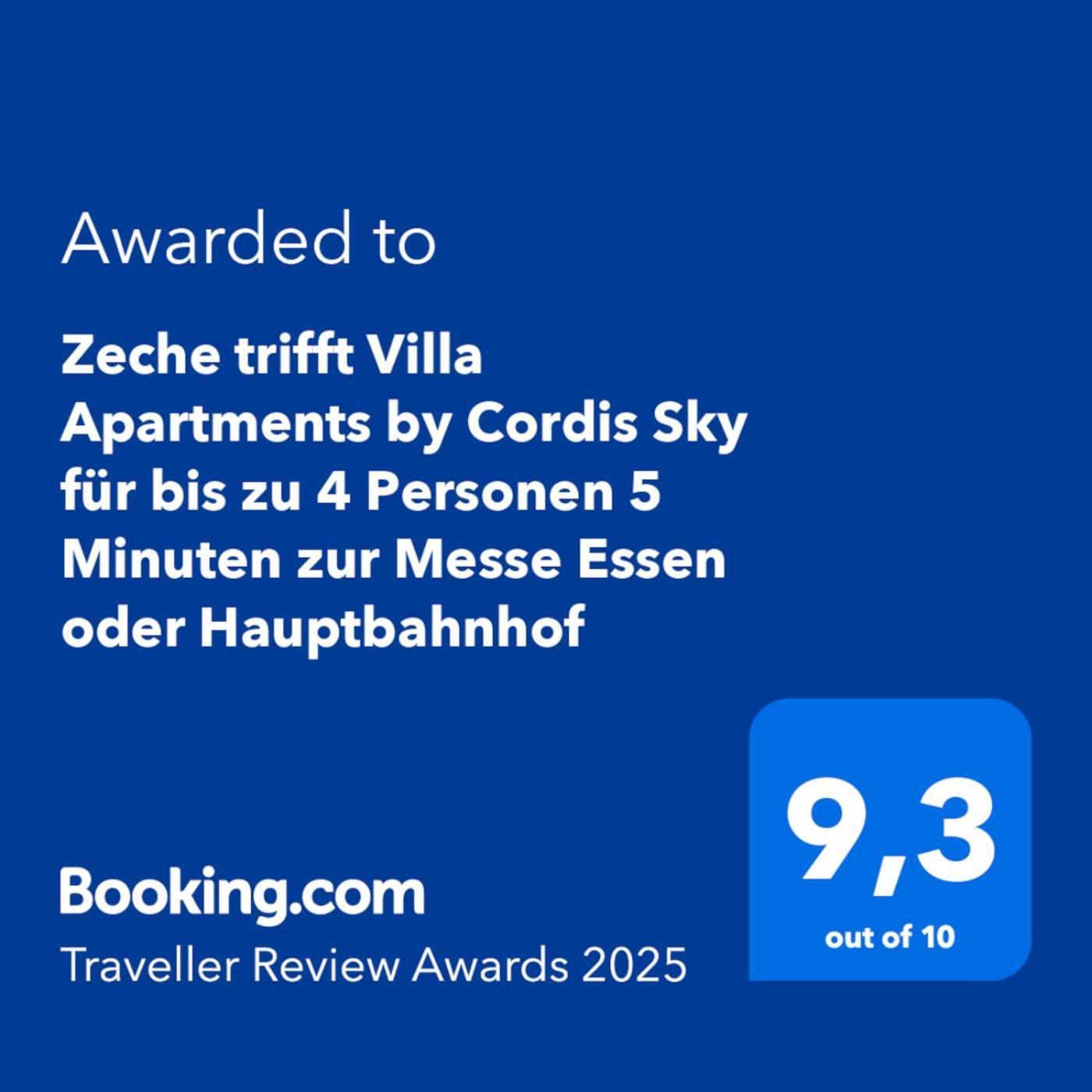 Zeche Trifft Villa Apartments By Cordis Sky Fuer Bis Zu 4 Personen 5 Minuten Zur Messe Essen Oder Hauptbahnhof المظهر الخارجي الصورة